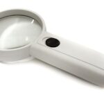 Handheld 4x Magnifier 65mm w/ Twin LED for RC Model