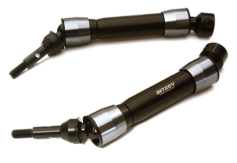 C28033GUN Carbon Steel Front Universal Shaft (2) for Traxxas 1/10 Slash & Stampede 4X4 - Image 1