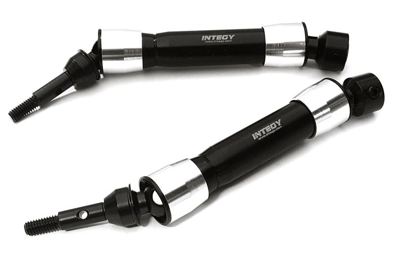 C28033SILVER Carbon Steel Front Universal Shaft (2) for Traxxas 1/10 Slash & Stampede 4X4 - Image 1