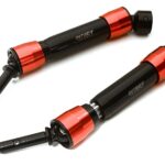 Carbon Steel Rear Universal Shaft (2) for Traxxas 1/10 Slash & Stampede 4X4