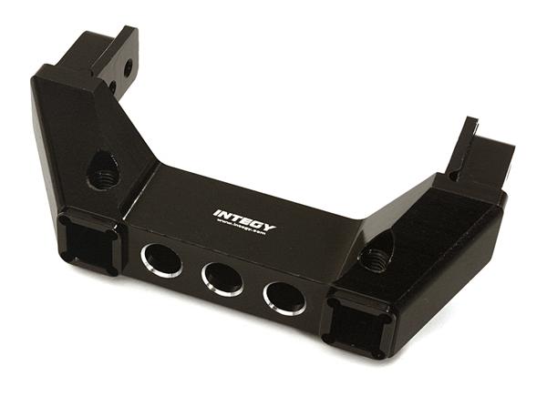 C28049BLACK Billet Machined Alloy Rear Bumper Mount for Traxxas TRX-4 Scale & Trail Crawler - Image 1
