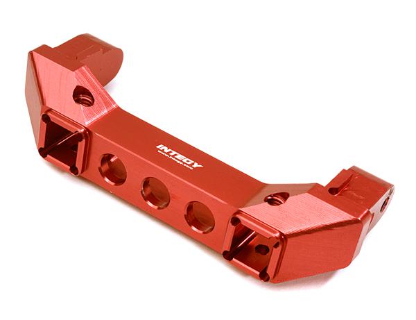 C28050RED Billet Machined Alloy Front Bumper Mount for Traxxas TRX-4 Scale & Trail Crawler - Image 1