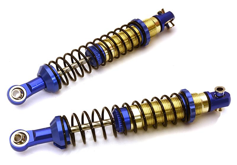 C28051BLUE Billet Machined High Performance Shock (2) for Traxxas TRX-4 Scale Crawler - Image 1
