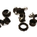 Billet Machined Anodized Shock Parts for Traxxas TRX-4 Scale & Trailer Crawler