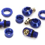 Billet Machined Anodized Shock Parts for Traxxas TRX-4 Scale & Trailer Crawler