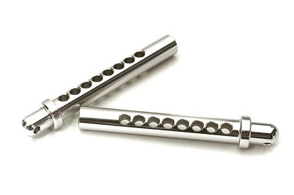 C28059SILVER Billet Machined Alloy 6mm Size Body Post 49mm Tall - Image 1