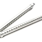 Billet Machined Alloy 6mm Size Body Post 89mm Tall