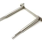 Alloy 6mm Size Body Posts 71mm Apart, 90mm Across Mounting Holes & 117mm Tall