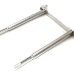 Alloy 6mm Size Body Posts 71mm Apart, 90mm Across Mounting Holes & 127mm Tall