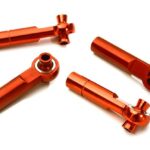 3mm Metal Ball End 35mm Long M4 Normal(2)Reverse(2)Thread for 1/10 Revo & Summit