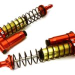 Rebound Adj Piggyback Shock (2) for Axial 1/10 & Off-Road Scale Crawler(L=104mm)