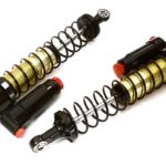 Rebound Adj Piggyback Shock (2) for Axial 1/10 & Off-Road Scale Crawler(L=124mm)