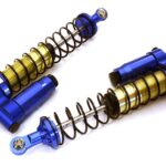 Rebound Adj Piggyback Shock (2) for Axial 1/10 & Off-Road Scale Crawler(L=124mm)
