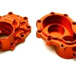 Billet Machined Alloy Rear Inner Portal Drive Housings for Traxxas TRX-4 Crawler
