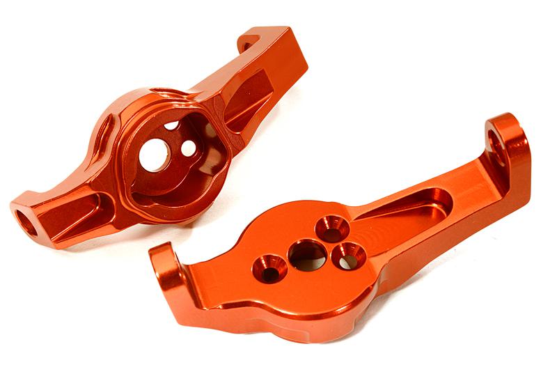 C28087RED Billet Machined Alloy Caster Blocks for Traxxas TRX-4 Scale & Trail Crawler - Image 1