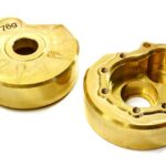 CNC Machined Brass 76g Portal Cover (2) for Traxxas TRX-4 Scale & Trail Crawler