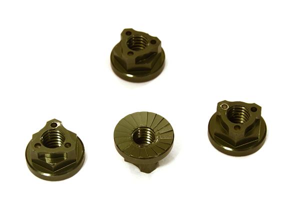 C28099GUN Realistic Billet Machined M4 Size Wheel Nut for 1/10 Scale RC - Image 1