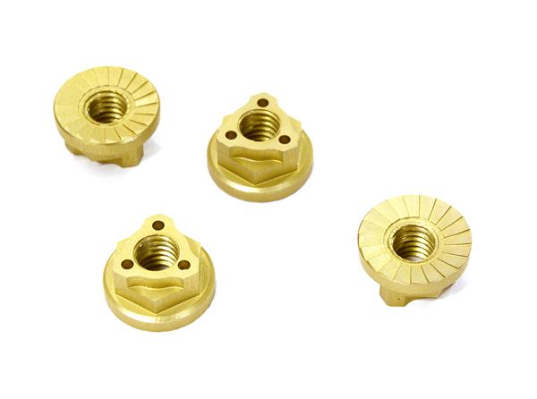 C28099HARD Realistic Billet Machined M4 Size Wheel Nut for 1/10 Scale RC - Image 1