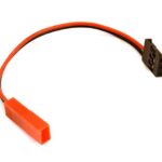 100mm Wire JST Style 2 Pin to FUT Male Plug Wire Harness