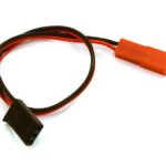 100mm Wire JST Style 2 Pin to FUT Male Plug Wire Harness