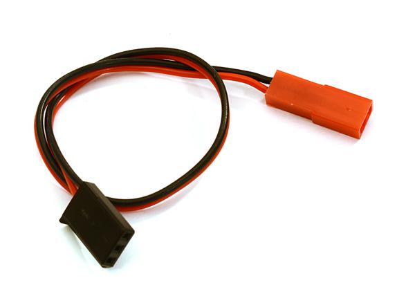 C28107 100mm Wire JST Style 2 Pin to FUT Male Plug Wire Harness - Image 1