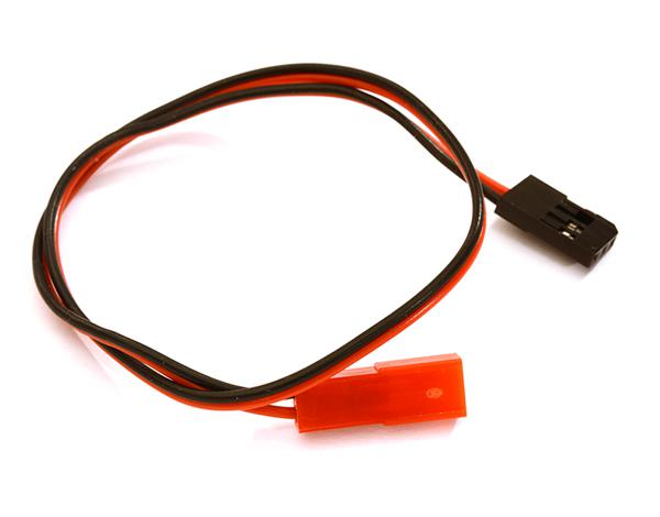 C28108 300mm Wire JST Style 2 Pin to FUT Male Plug Wire Harness - Image 1