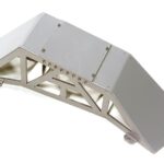 Realistic Heavy-Duty Metal Display Ramp 300x75x80mm for 1/10 Scale Off-Road