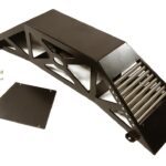 Realistic Heavy-Duty Metal Display Ramp 375x100x75mm for 1/10 Scale Off-Road