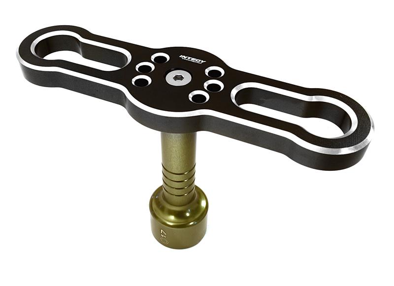 C28125BLACK Hex Socket Wrench for 17mm Hex Wheel Nut - Image 1