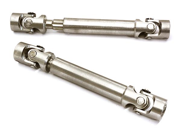 C28127 Billet Machined Universal Drive Shafts 90-110mm for Custom 1/14 Semi-Tractor - Image 1