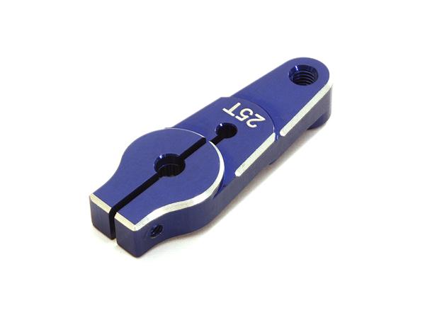 C28139BLUE Billet Machined Alloy Servo Horn 25T for Traxxas TRX-4 (r=22mm) - Image 1