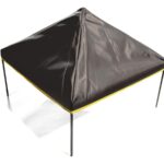 Realistic Black Pop Up 20x20 Inch Canopy Tent for 1/10 Scale Crawler Truck