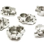Billet Machined Alloy Rear Portal Drive Housing Set w/ Mount for Traxxas TRX-4