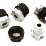 Billet Machined 17mm Wheel Hex (4) +0mm Offset for T-Maxx, 1/10 Revo & Summit