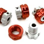 Billet Machined 17mm Wheel Hex (4) +0mm Offset for T-Maxx, 1/10 Revo & Summit