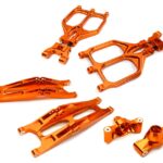 Billet Machined Rear Suspension Set for 1/10 T-Maxx/E-Maxx 3903/5/8, 4907/8