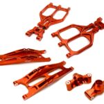 Billet Machined Rear Suspension Set for 1/10 T-Maxx/E-Maxx 3903/5/8, 4907/8