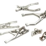Silver Billet Machined Rear Suspension Upgrade for Traxxas 1/10 Scale Summit 4WD