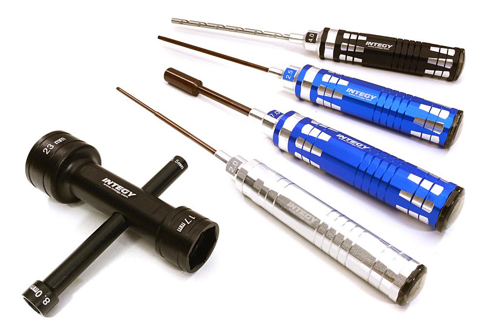 C28160COLOR Race Edition Combo Size 5pcs Competition Tool Set for Traxxas X-Maxx 4X4 - Image 1