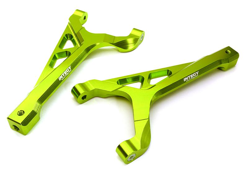 C28171GREEN Billet Machined Front Upper Suspension Arms for Traxxas 1/10 Scale Summit 4WD - Image 1