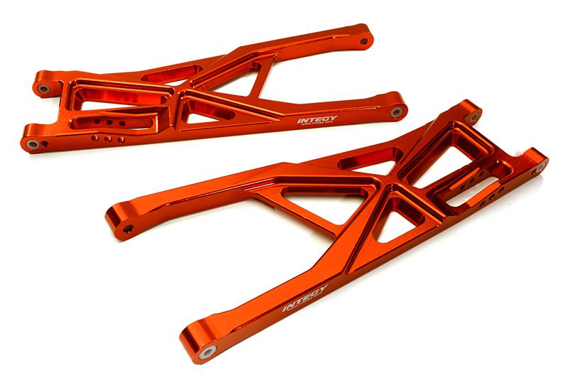 C28172RED Billet Machined Rear Lower Suspension Arms for C28158 Suspension Kit - Image 1