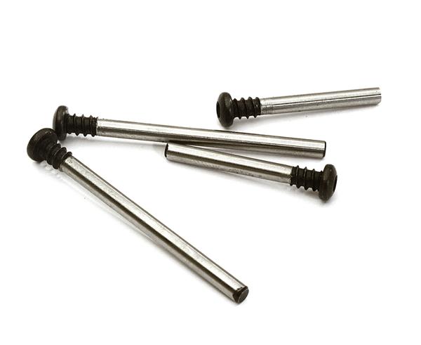 C28180BLACK HD Suspension Rear Pin Set (4) for Traxxas 1/10 Slash 2WD & Stampede 2WD 3640 - Image 1