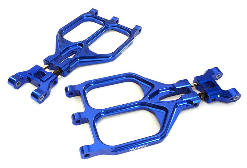 C28186BLUE Billet Machined Rear Upper Arms for C28155 Suspension Kit - Image 1