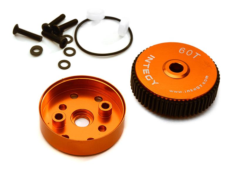 C28187ORANGE Diff Housing for Slash 2WD, Stampede 2WD, Rustler 2WD, Bandit & Bigfoot 2381X - Image 1