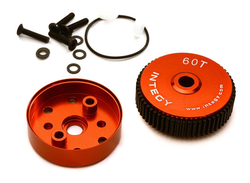 C28187RED Diff Housing for Slash 2WD, Stampede 2WD, Rustler 2WD, Bandit & Bigfoot 2381X - Image 1
