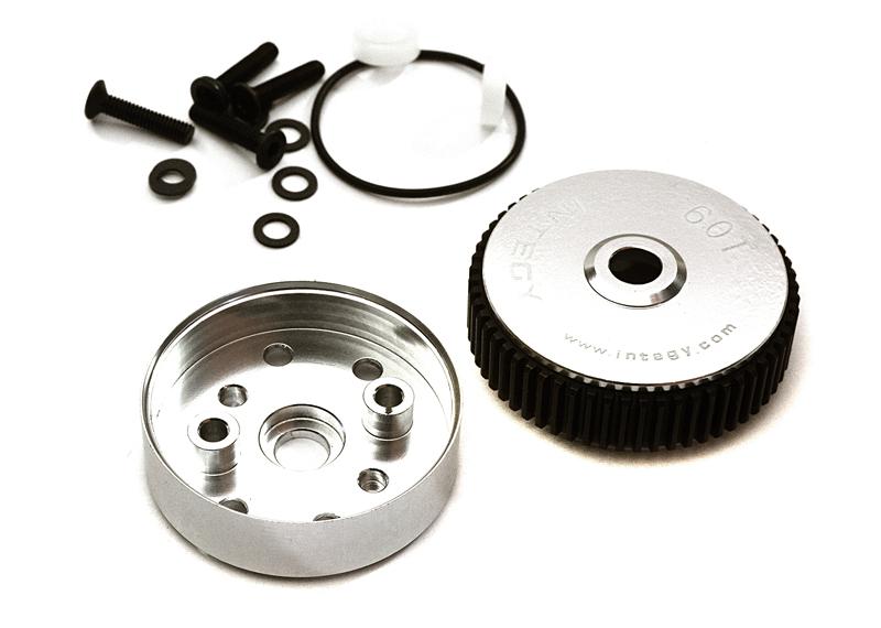 C28187SILVER Diff Housing for Slash 2WD, Stampede 2WD, Rustler 2WD, Bandit & Bigfoot 2381X - Image 1