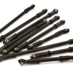 Alloy Machined Steering & Suspension Linkage Set(10) for 1/10 TRX-4 (12.8-in WB)