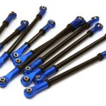 Alloy Machined Steering & Suspension Linkage Set(10) for 1/10 TRX-4 (12.8-in WB)