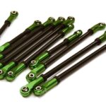 Alloy Machined Steering & Suspension Linkage Set(10) for 1/10 TRX-4 (12.8-in WB)
