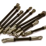Alloy Machined Steering & Suspension Linkage Set(10) for 1/10 TRX-4 (12.8-in WB)